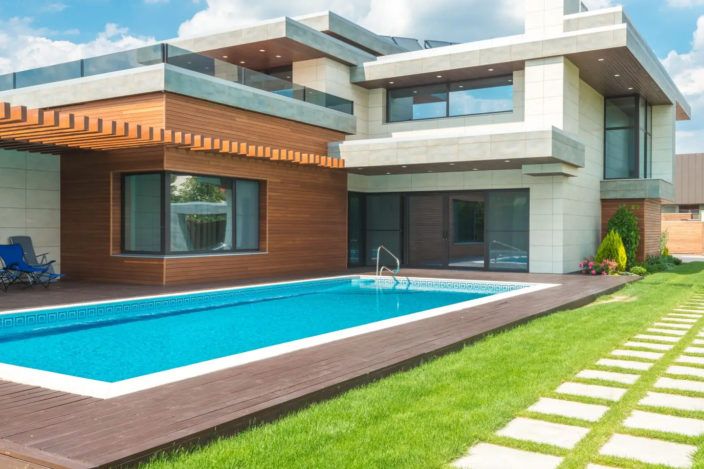 Swimming pool built in Reddestone, NSW